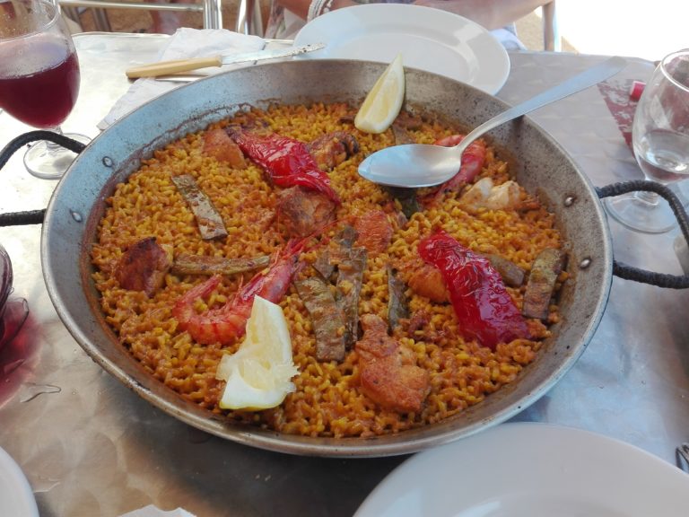 Paella en el Chiringuito 